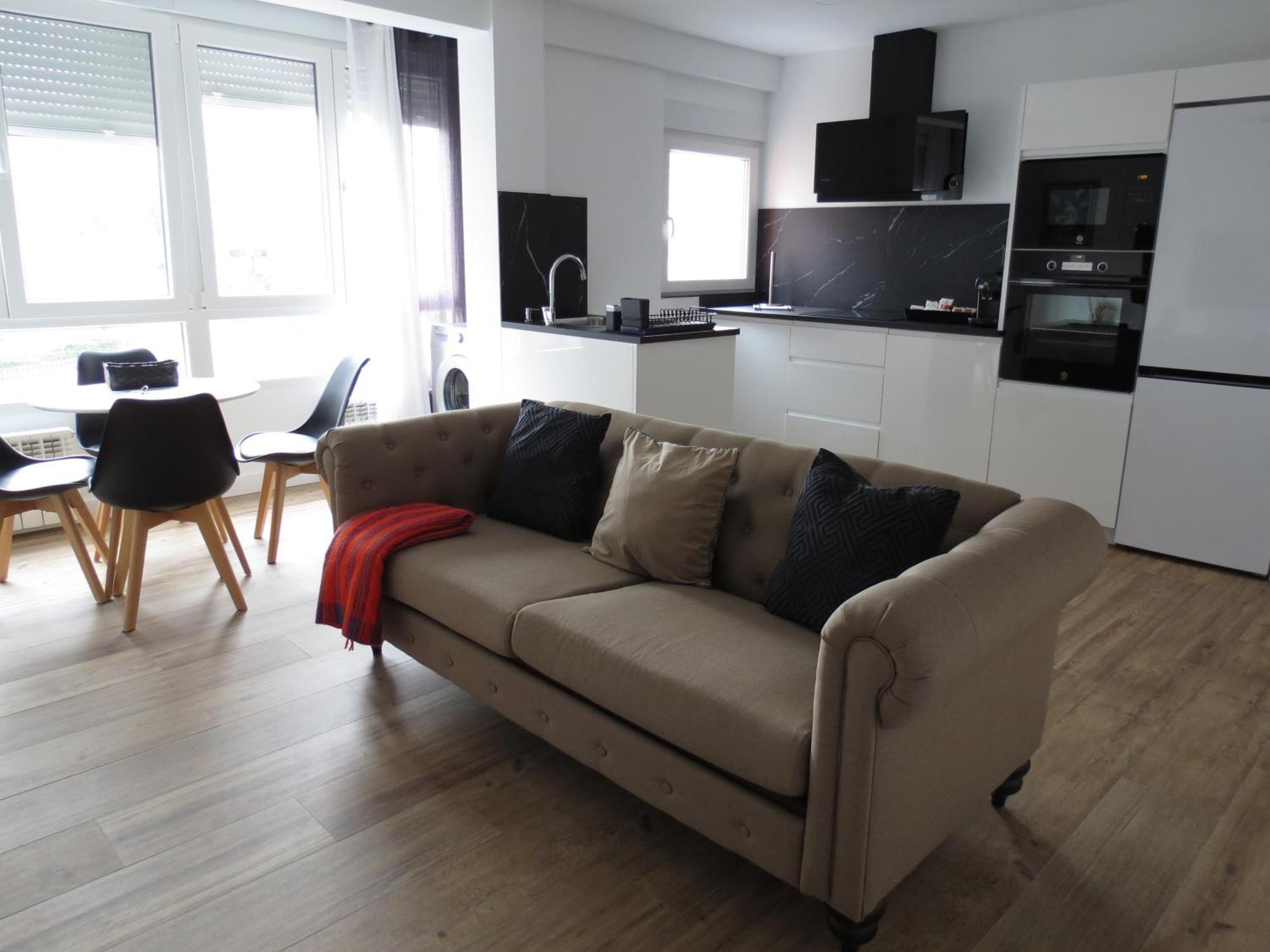 Apartamento Aires Del Norte, Con Ascensor Y Wifi Gratis Santender Kültér fotó