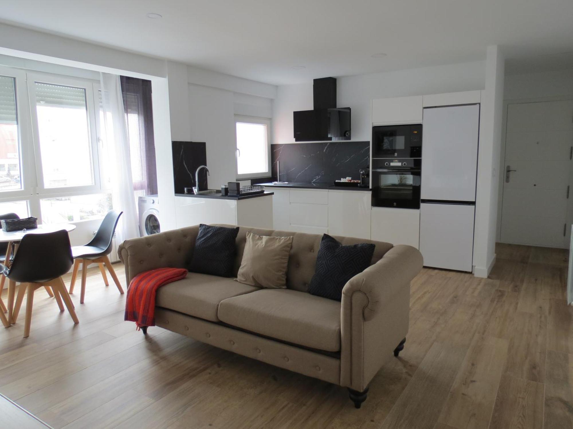 Apartamento Aires Del Norte, Con Ascensor Y Wifi Gratis Santender Kültér fotó